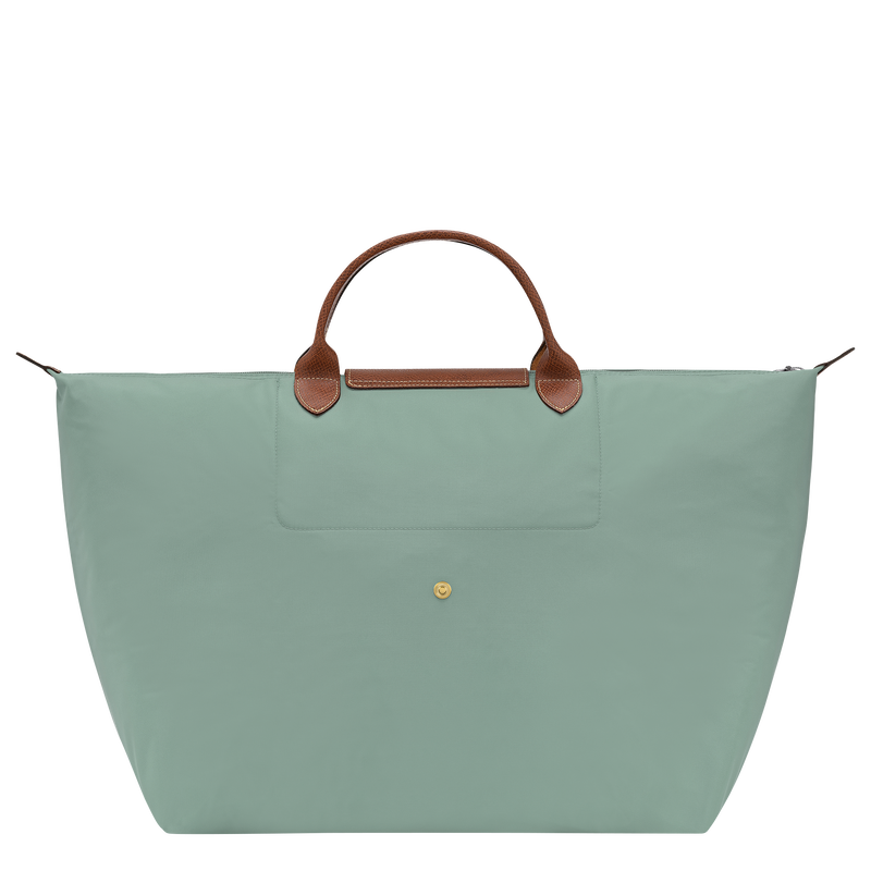 Le Pliage Original L Travel bag Celadon - Recycled canvas