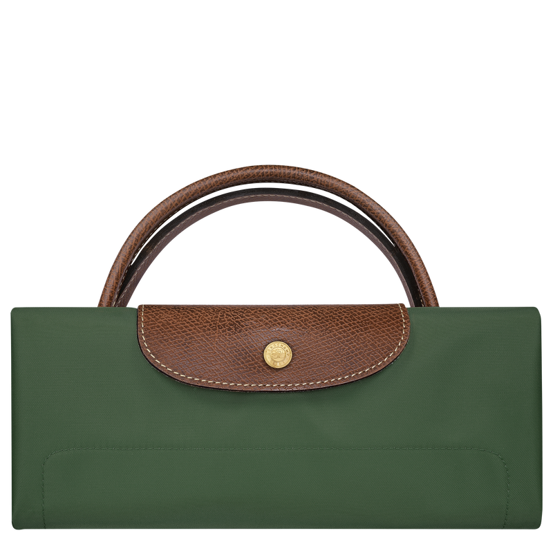 Le Pliage Original L Travel bag British Green - Recycled canvas