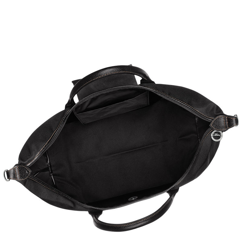 Boxford XL Travel bag Black - Recycled canvas