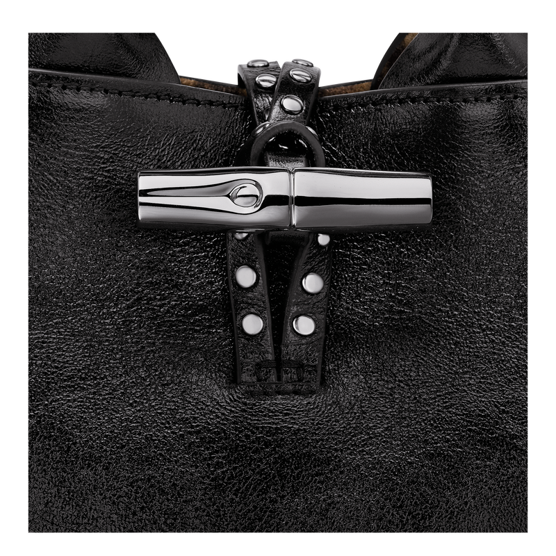 Le Roseau XS Handbag Black - Leather