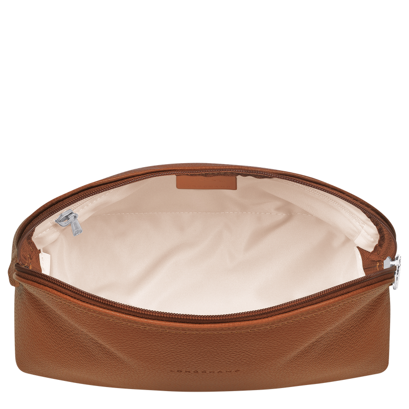 Le Foulonné Toiletry case Caramel - Leather
