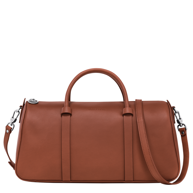 Daylong L Handbag Cognac - Leather