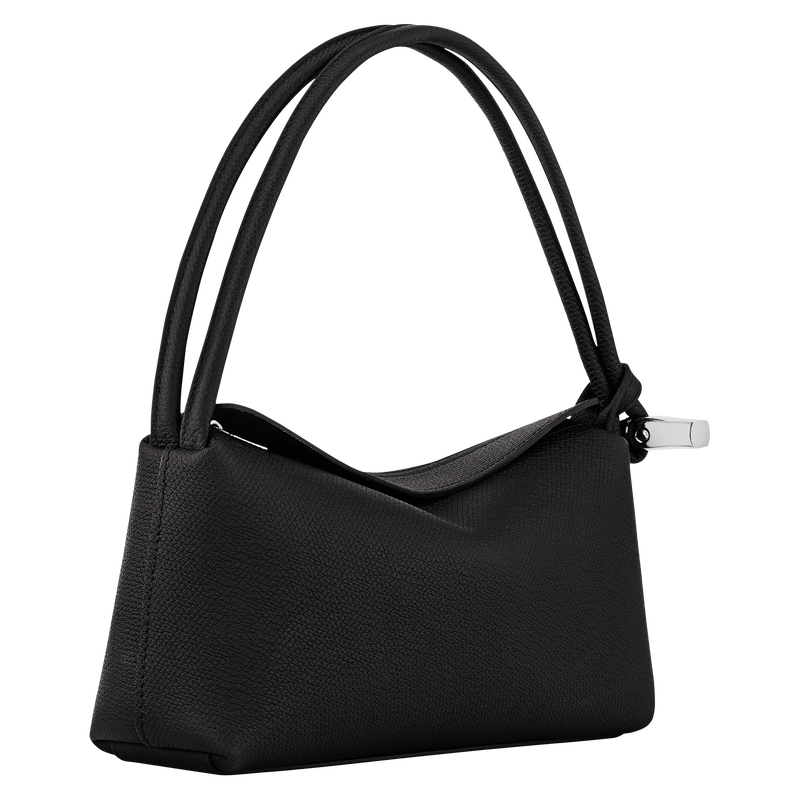 Le Roseau M Shoulder bag Black - Leather