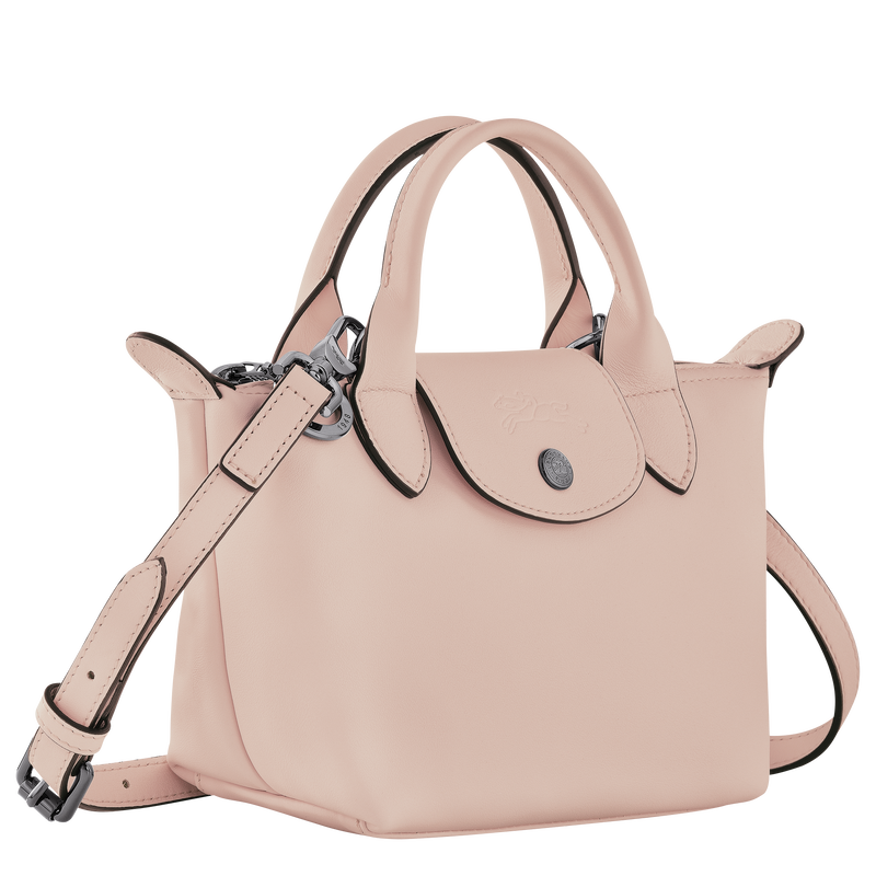 Le Pliage Xtra XS Handbag Nude - Leather