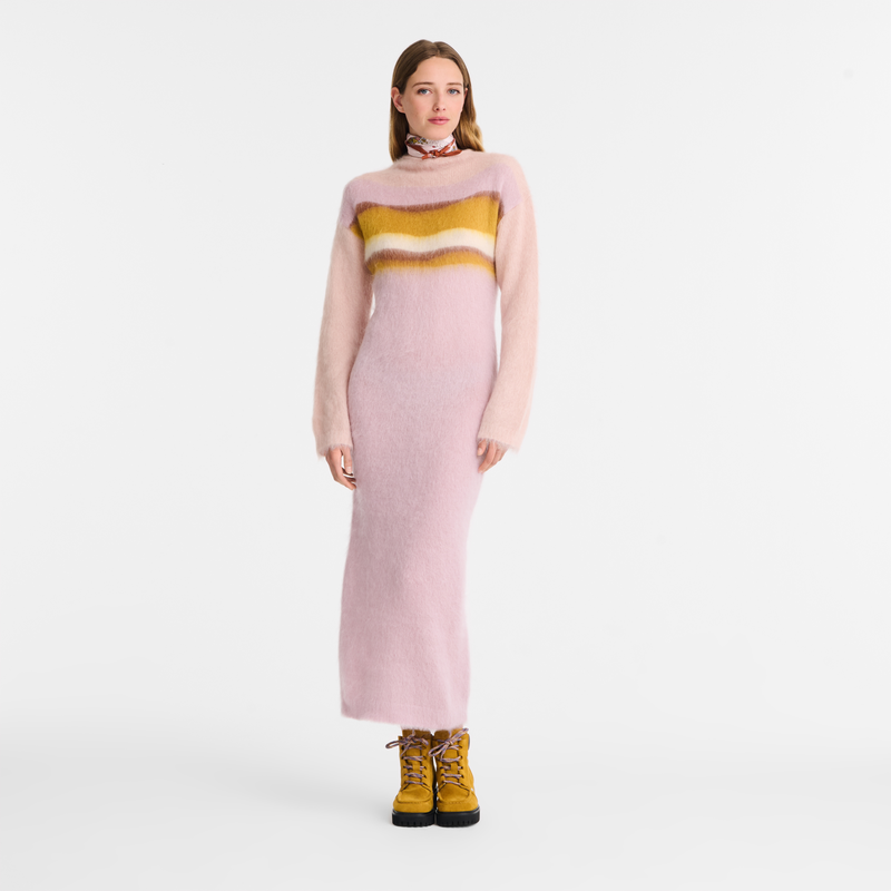 Dress Pink Tea - Knit