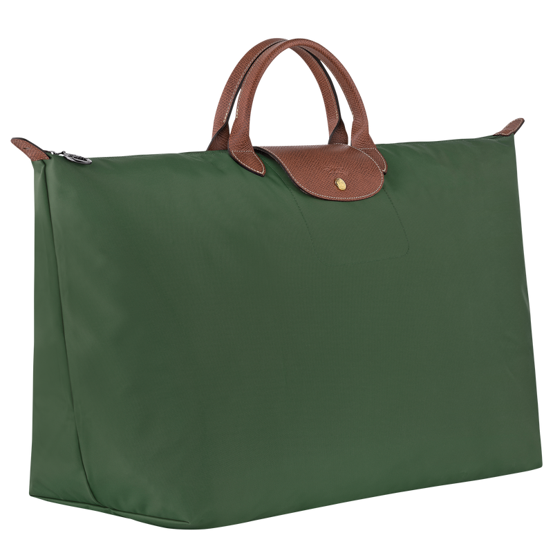 Le Pliage Original XL Travel bag British Green - Recycled canvas