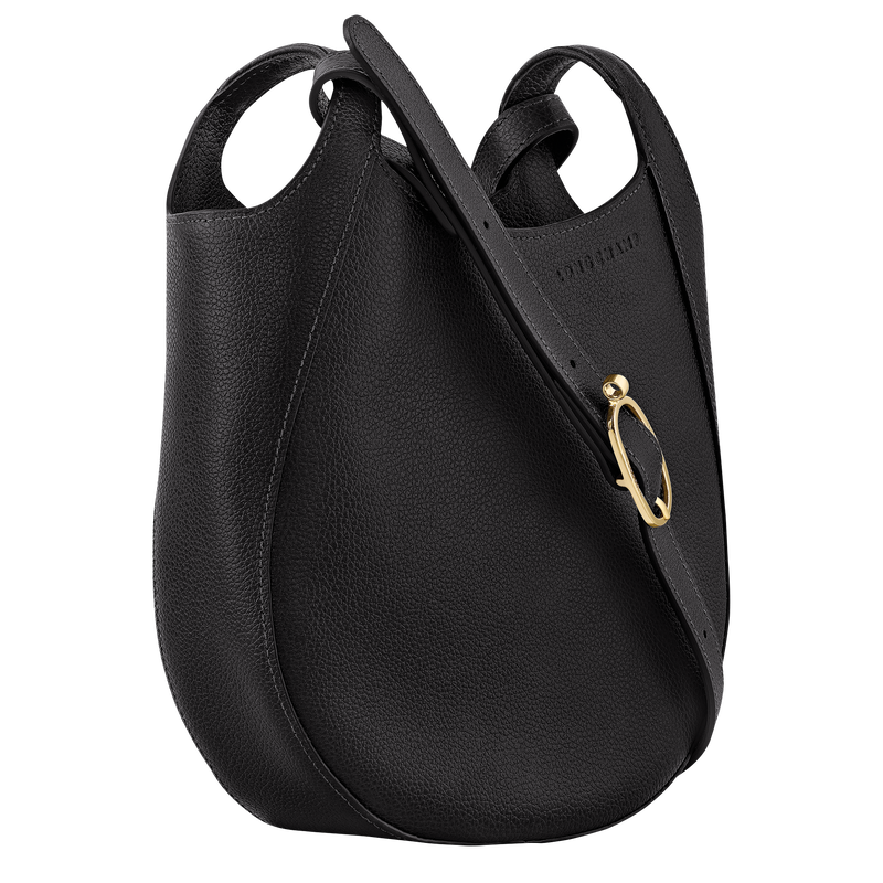 Le Foulonné S Crossbody bag Black - Leather