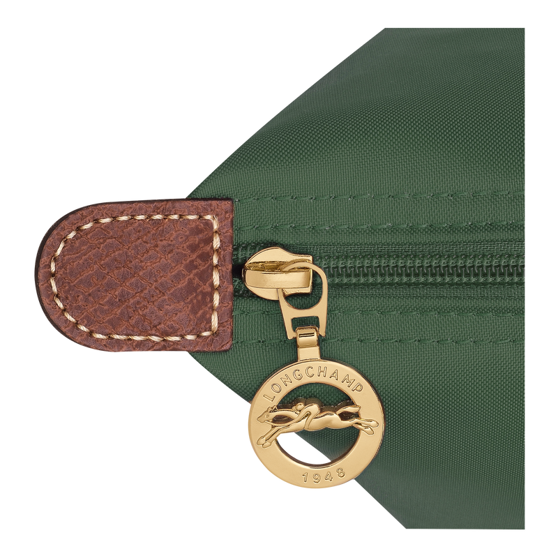 Le Pliage Original M Tote bag British Green - Recycled canvas