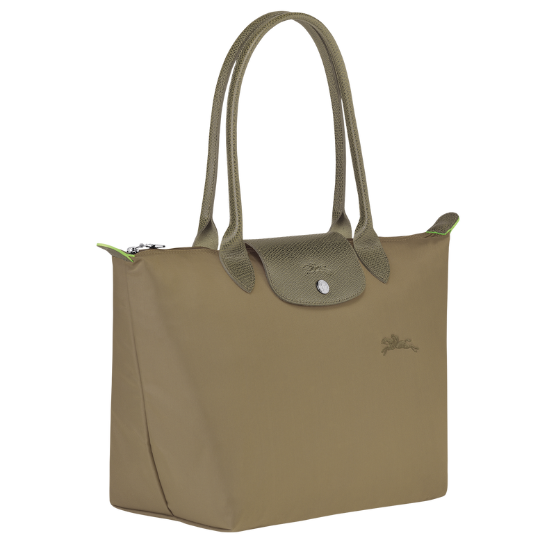 Le Pliage Green M Tote bag Artichoke - Recycled canvas