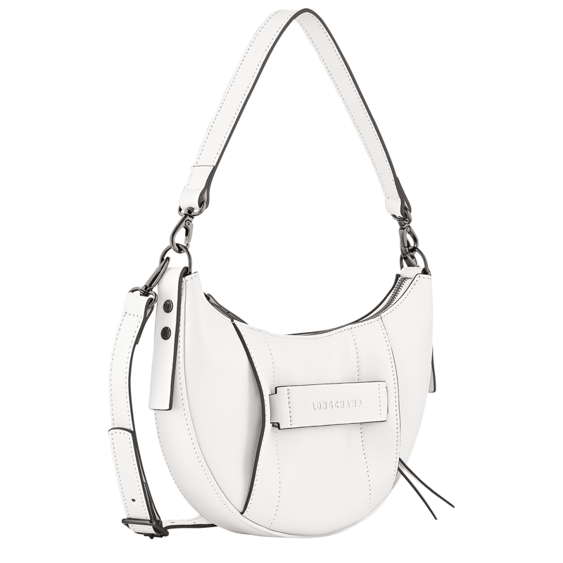 Longchamp 3D S Crossbody bag White - Leather