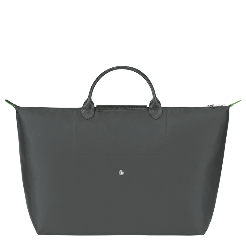 Le Pliage Green L Travel bag Graphite - Recycled canvas
