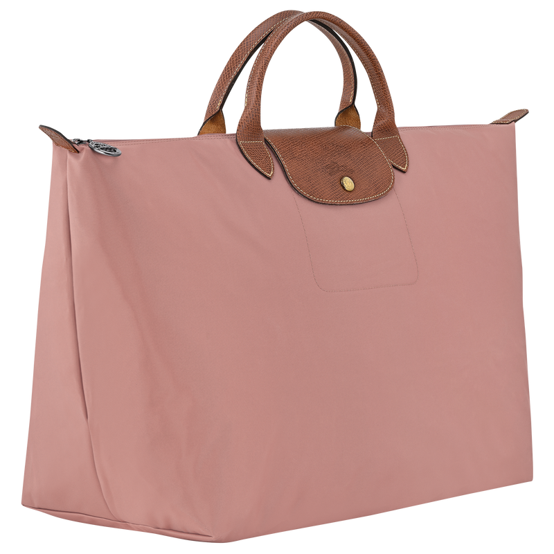 Le Pliage Original L Travel bag Pink Tea - Recycled canvas