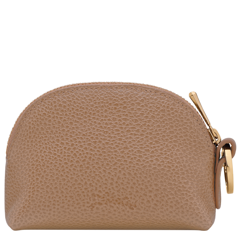 Le Foulonné Coin purse Biscuit - Leather
