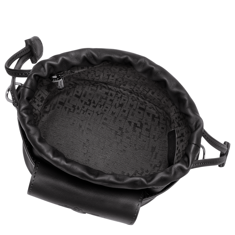 Le Pliage Xtra XS Bucket bag Black - Leather