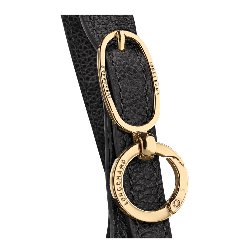 Le Foulonné S Handbag Black - Leather