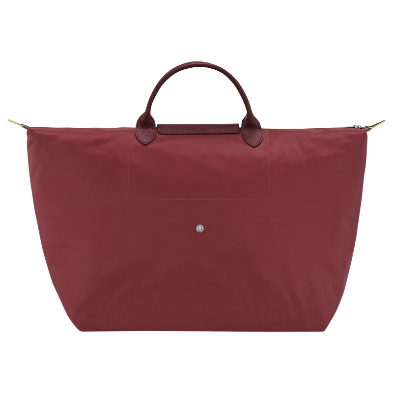 Le Pliage Green L Travel bag Pomegranate - Recycled canvas