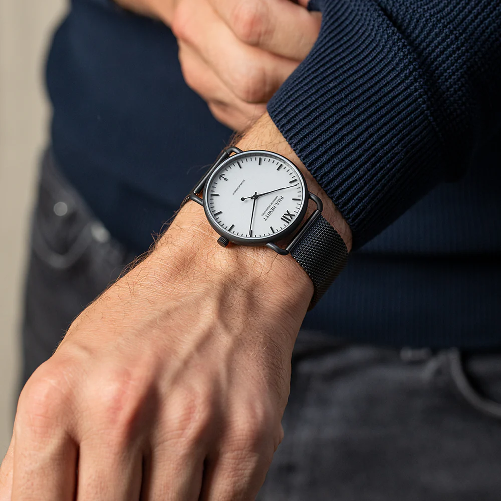 Sailor 39mm Watch Black White