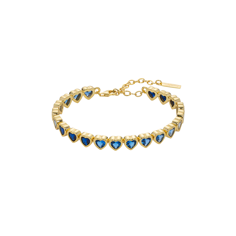 Heart of the Sea​ Rainbow Bracelet Gold