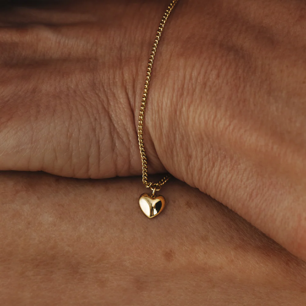 Ocean Heart Bracelet Gold