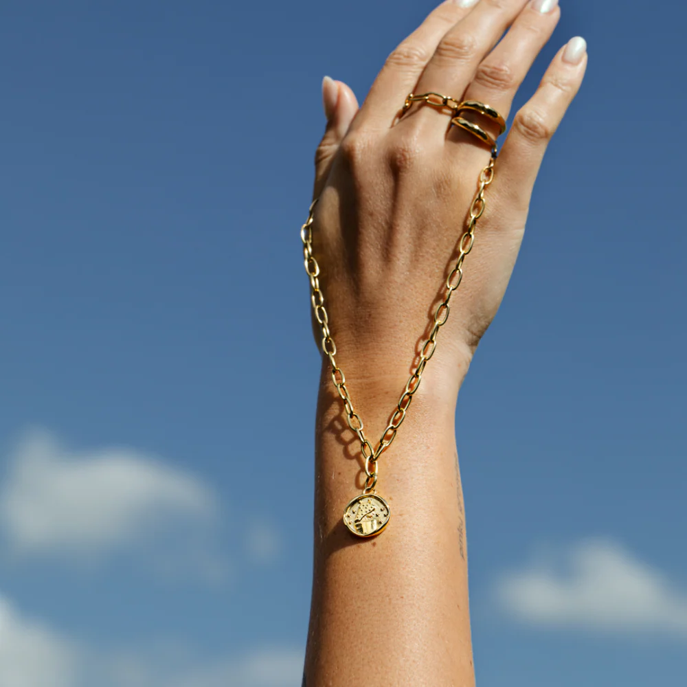 Virgo Charm Gold