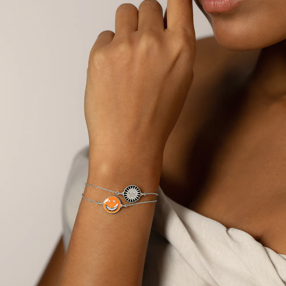 SuMoS Bracelet Silver night black