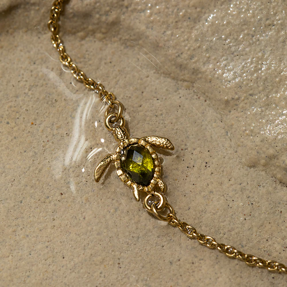 Turtle Mono Bracelet Gold