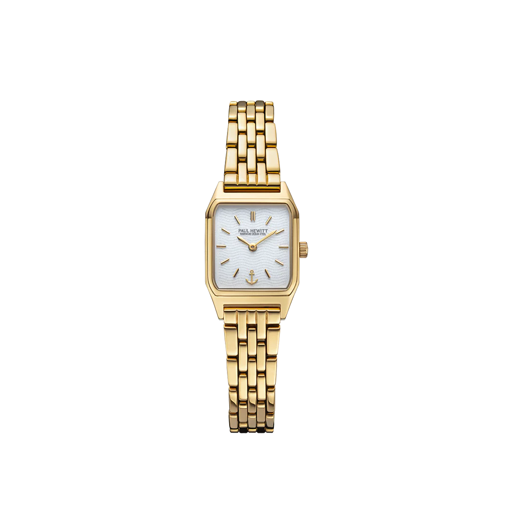 Petit Soleil watch gold white