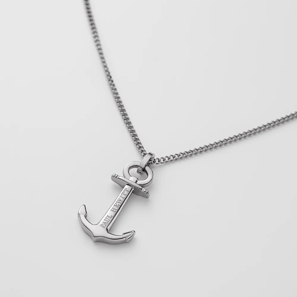The Anchor Necklace Silver