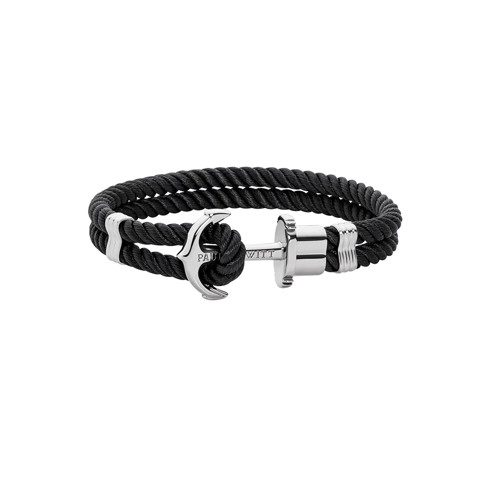 PHREP Bracelet Silver Black
