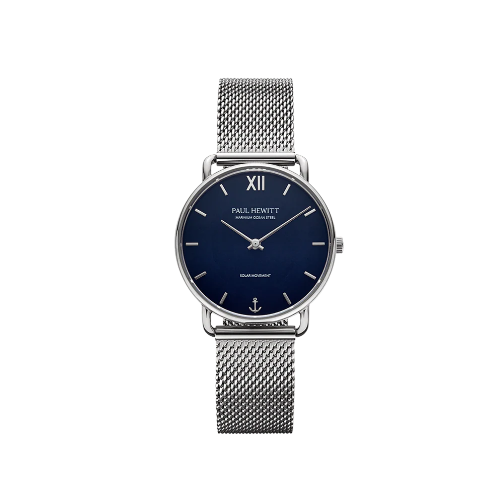 Sailor 33 mm watch silver blue