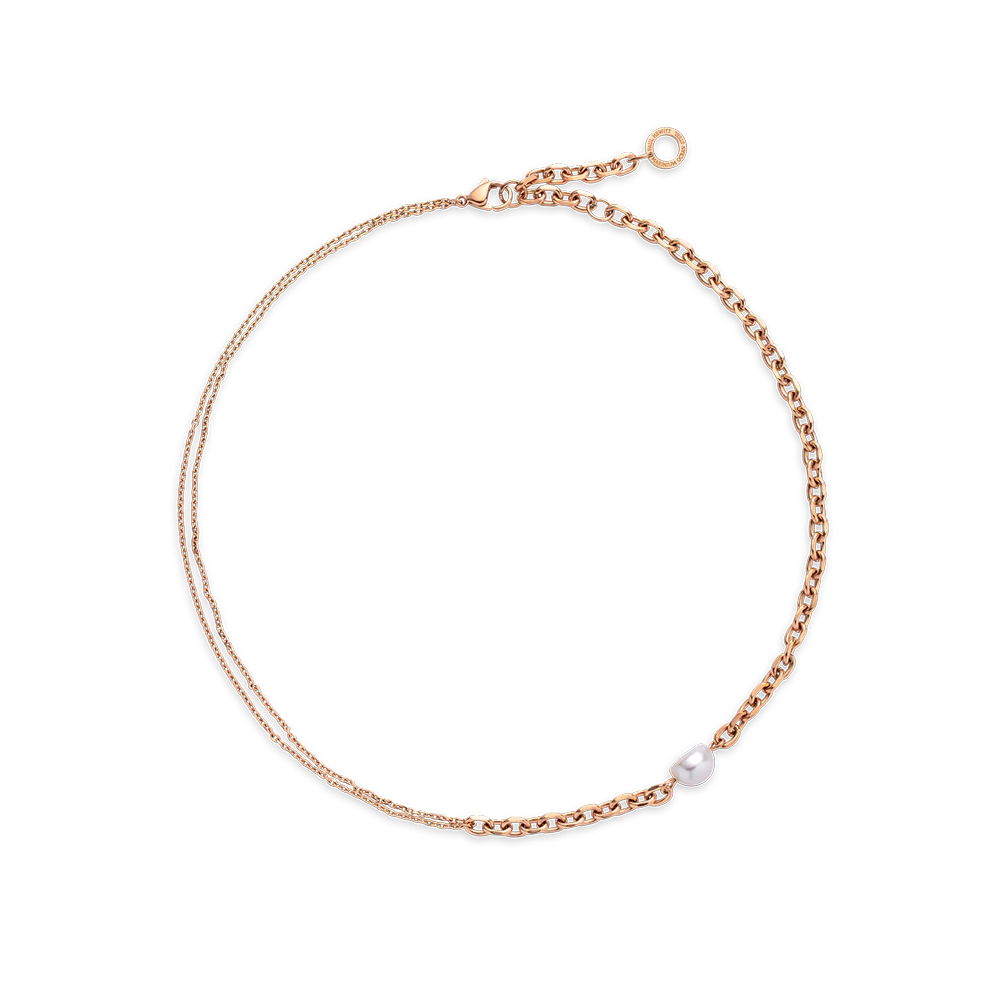 Treasures of the Sea Duo Necklace Rose Gold