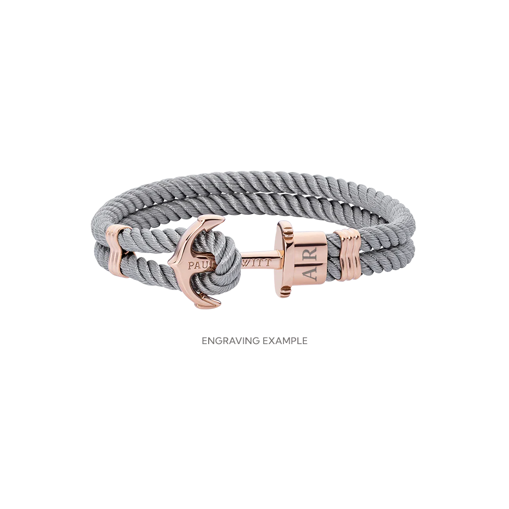 PHREP bracelet Rose gold Grey