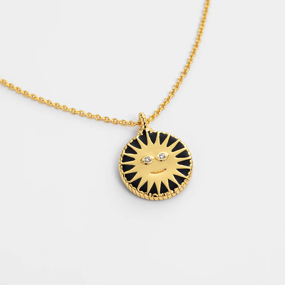 SuMoS Necklace Gold night black