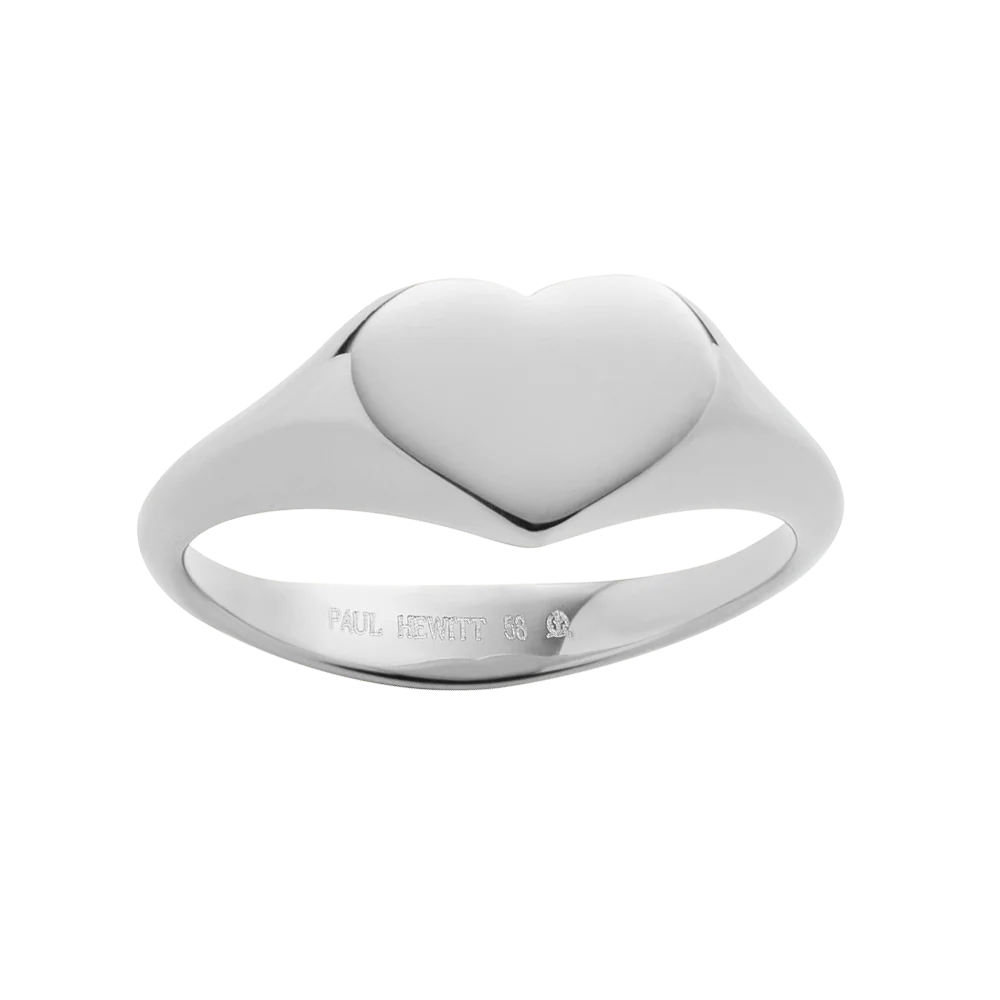 Heart Ring Silver
