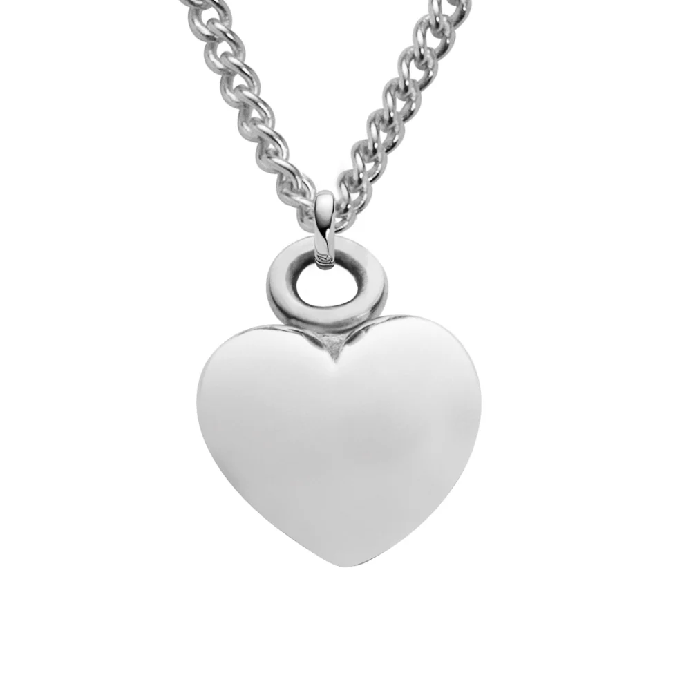 Ocean Heart Necklace Gold