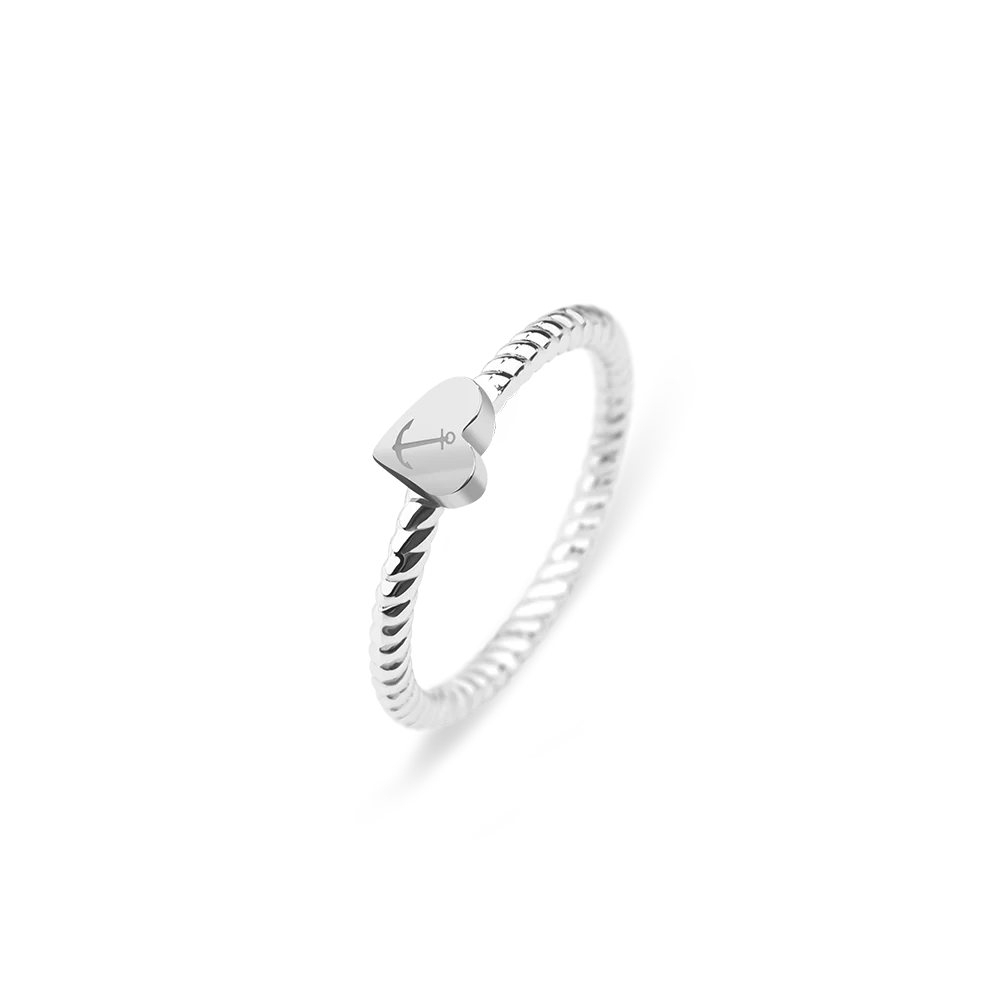 Ring Anchor Love silver
