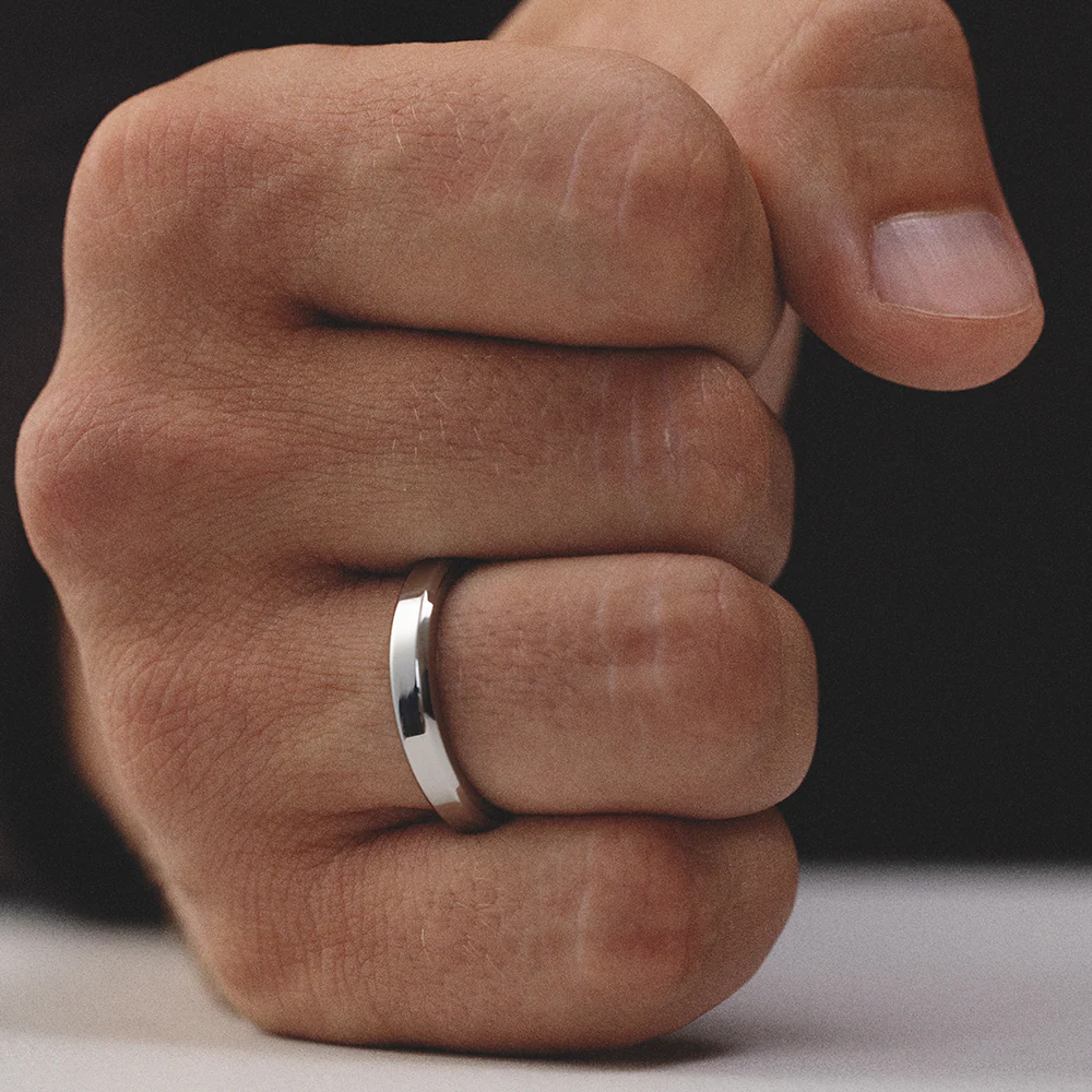 Men's Essential Ring silver