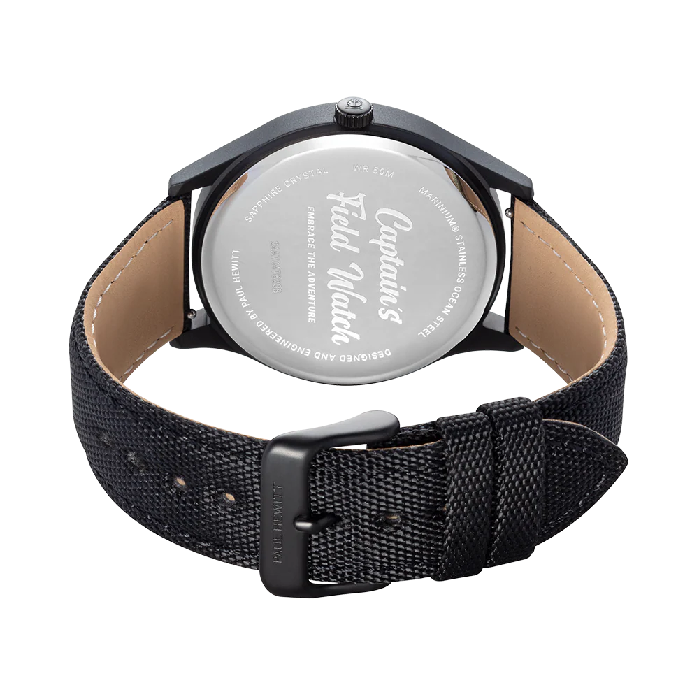 Captain's Field Watch Midnight black