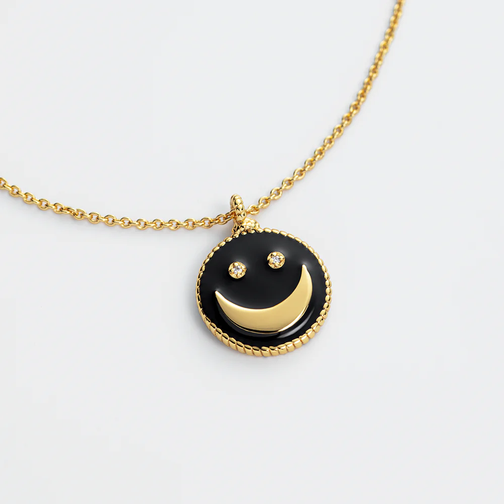 SuMoS Necklace Gold night black