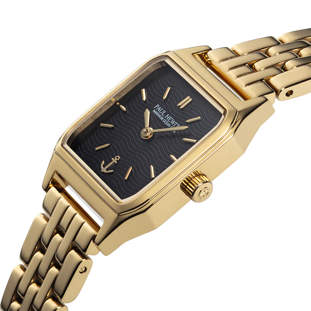 Petit Soleil Watch Gold Black