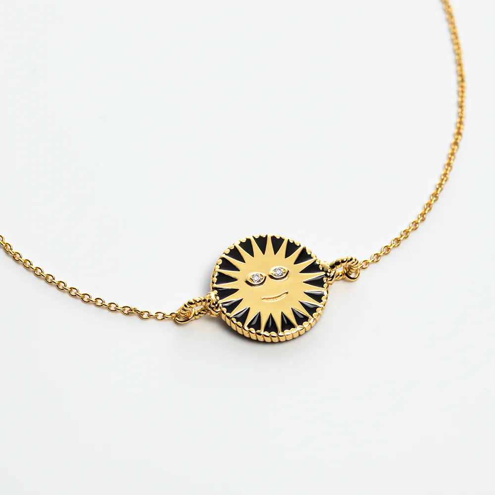 SuMoS Bracelet Gold night black