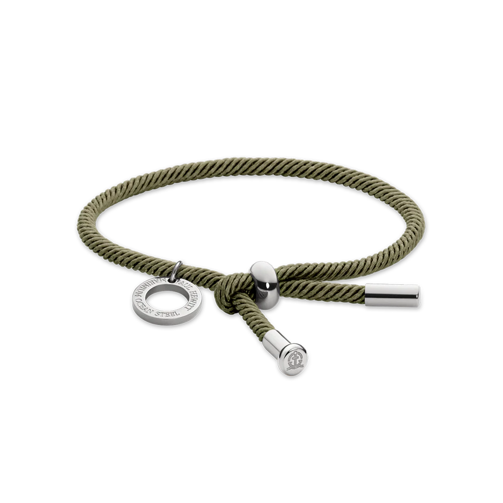 Vitamin Sea Bracelet Silver Olive