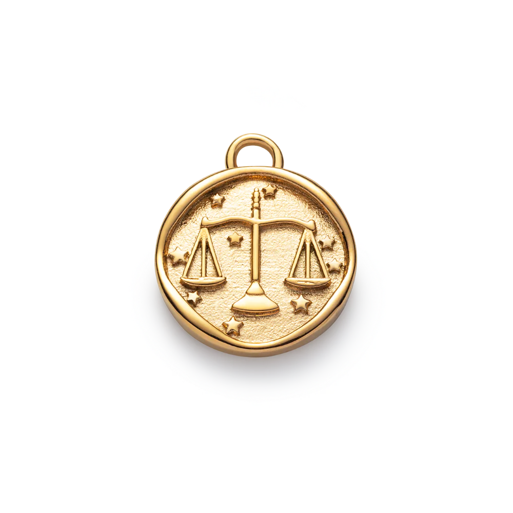 Libra Charm Gold