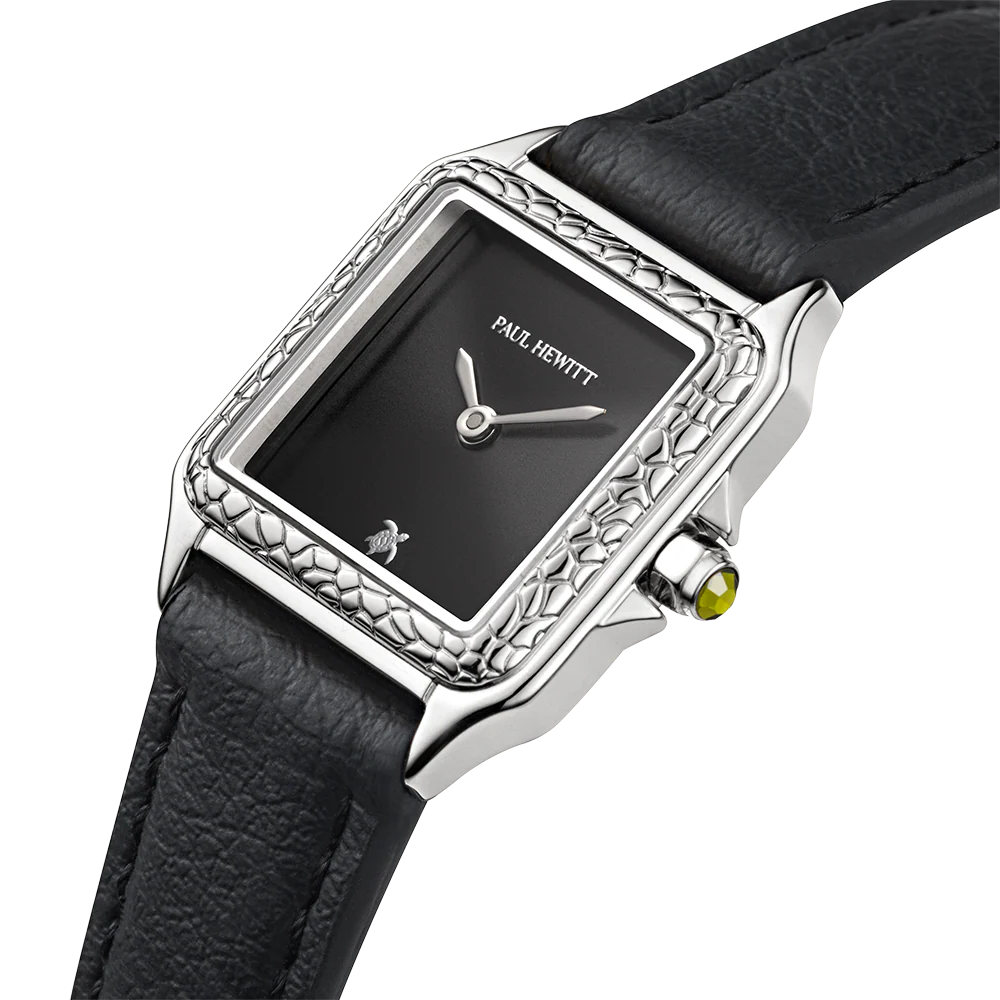 Petite Tortue black & silver