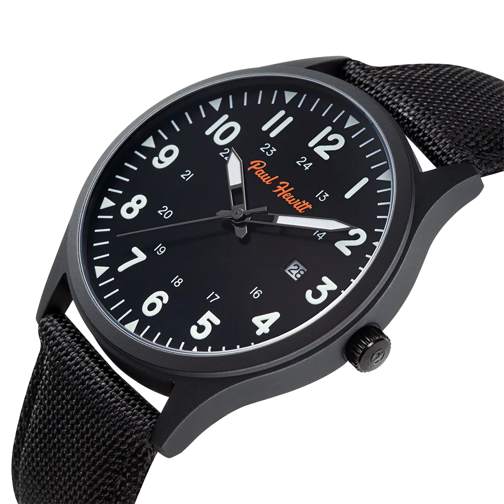 Captain's Field Watch Midnight black