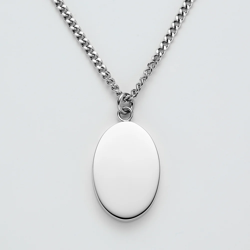 Men's Poseidon Necklace Silver