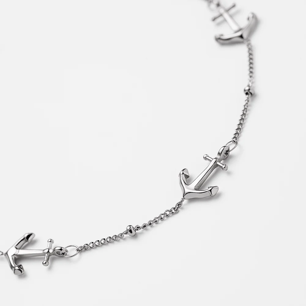 The Anchor II bracelet silver