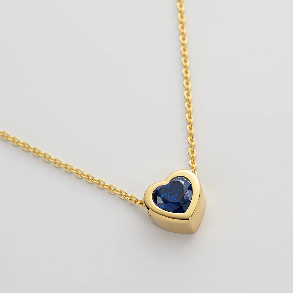 Heart of the Sea Mono Necklace Gold