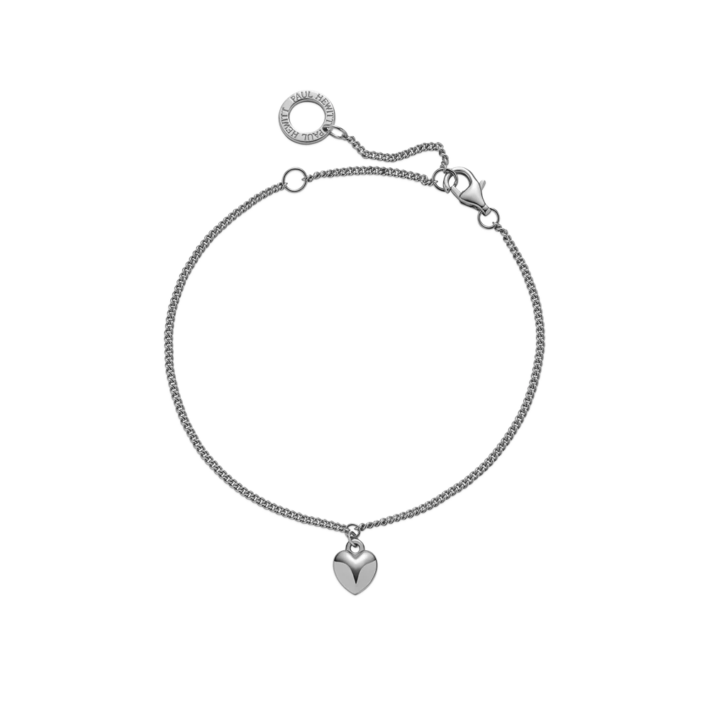 Ocean Heart Bracelet Silver
