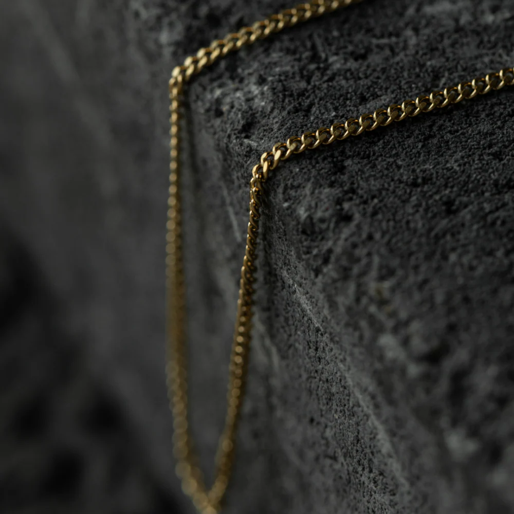 Men's Essential Necklace Gold